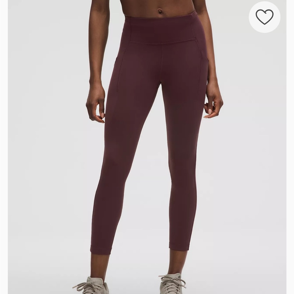 NWT Lululemon Swift Speed High-Rise Tight 25"
Updated, plum color